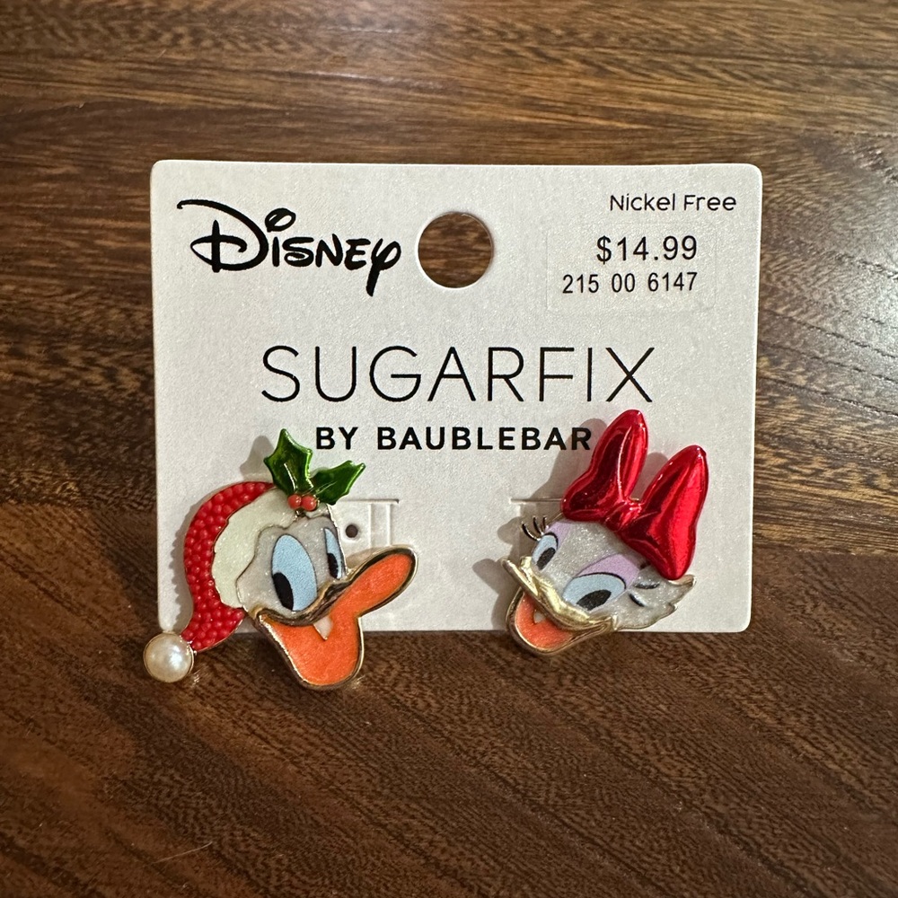 Donald and Daisy earrings